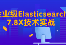 企业级Elasticsearch7.8X技术实战课程
